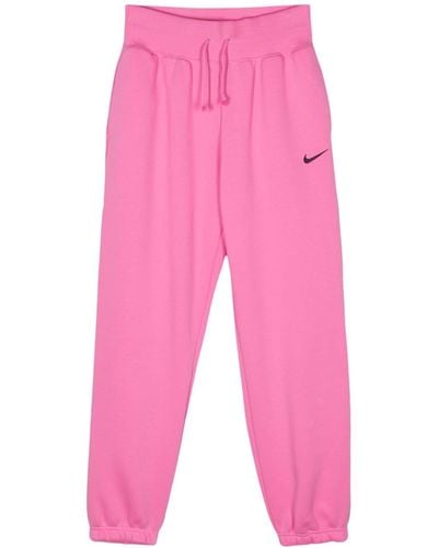 Nike Phoenix Fleece Track Trousers - Pink