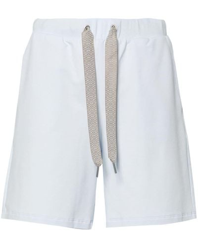 Hanro Jersey-Shorts aus Bio-Baumwoll-Gemisch - Weiß