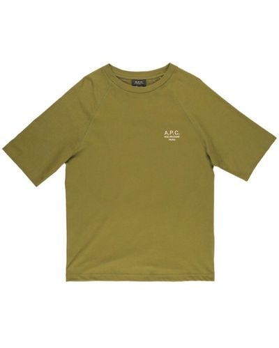 A.P.C. Willy ロゴ Tシャツ - グリーン