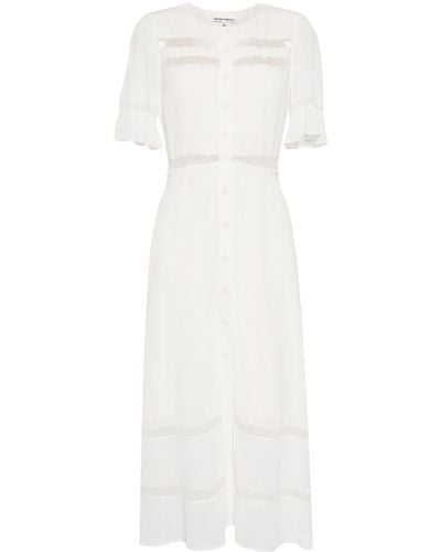 Reformation Woodson Midi Dress - White