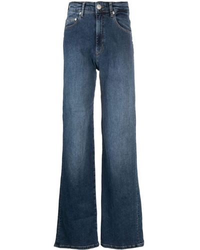 Chiara Ferragni Straight Jeans - Blauw