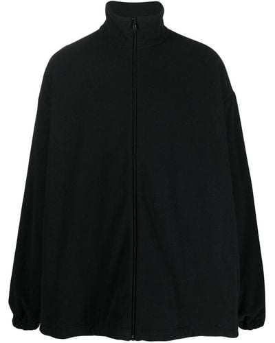 Balenciaga Fleece Jack - Zwart