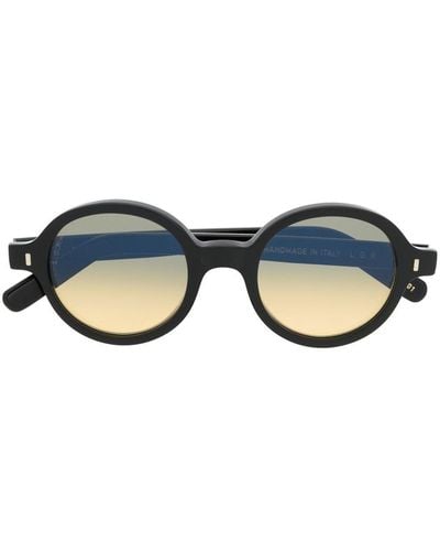 Lgr Round-frame Tinted Sunglasses - Blue