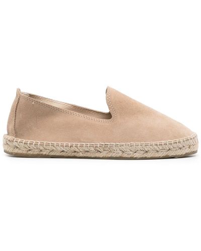 Manebí Espadrilles en daim - Neutre