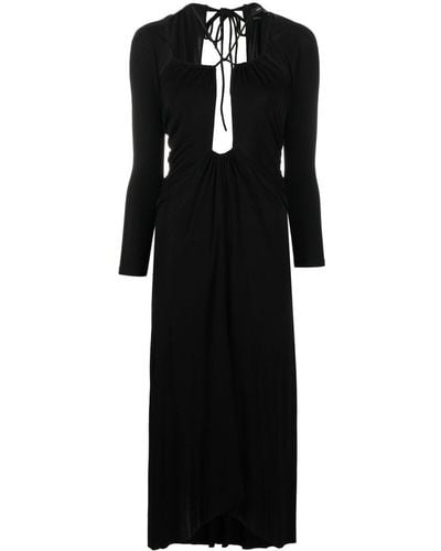 Isabel Marant Jadessi Cut-out Midi Dress - Black