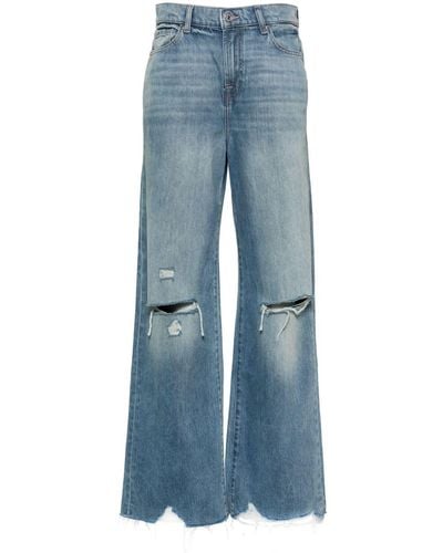 7 For All Mankind Jeans a gamba ampia Scout Wanderlust - Blu