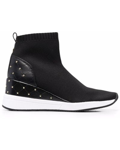 MICHAEL Michael Kors Skylar High-top Sneakers - Zwart
