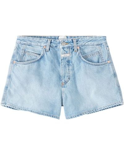 Closed Klaire Mini Denim Shorts - Blue