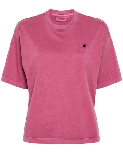 Carhartt W' S/s Nelson T-shirt - Pink