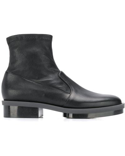 Robert Clergerie Raina Ankle Boots - Black