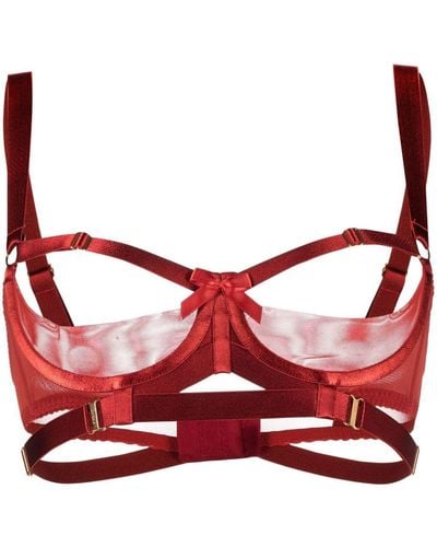 Bordelle Reggiseno Gia - Rosso