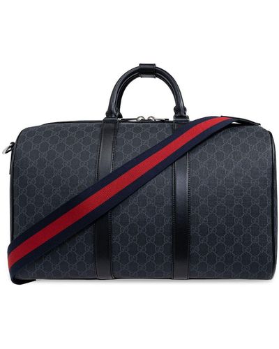 Gucci Reisetasche mit GG - Blau