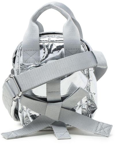 Simone Rocha Mini Tasche mit Klassischer Schleife - Grau