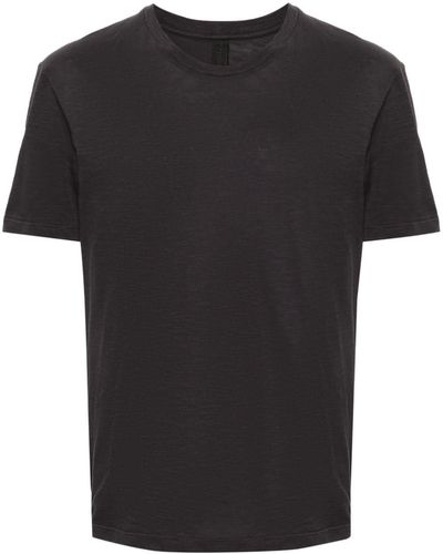 Neil Barrett Slub-texture Cotton T-shirt - Black