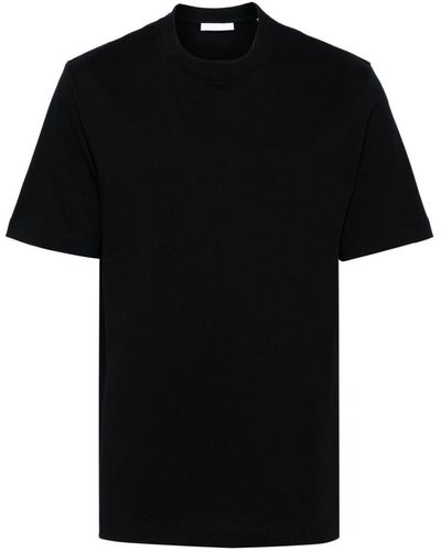 Helmut Lang Camiseta con logo estampado - Negro