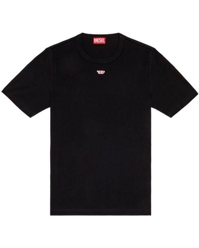 DIESEL D-ribber-n Crew-neck T-shirt - Black