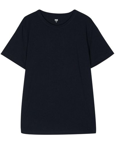 PAIGE T-Shirt aus Baumwollgemisch - Blau