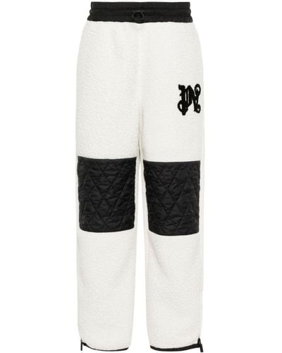 Palm Angels Monogram Cozy スキーパンツ - ホワイト