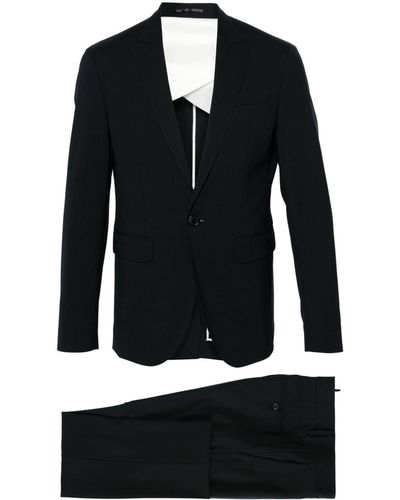 DSquared² Einreihiger Anzug aus Schurwolle - Schwarz