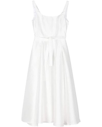 Blanca Vita Arrojadoa Flared Midi Dress - White