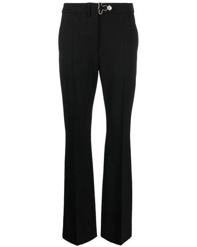 Moschino Jeans Tailored Flared Trousers - Black