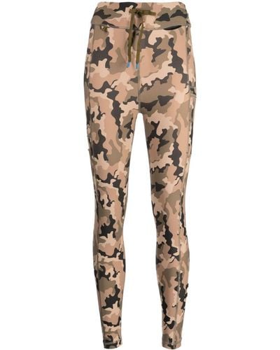 The Upside Trekky Camouflage-print leggings - Natural