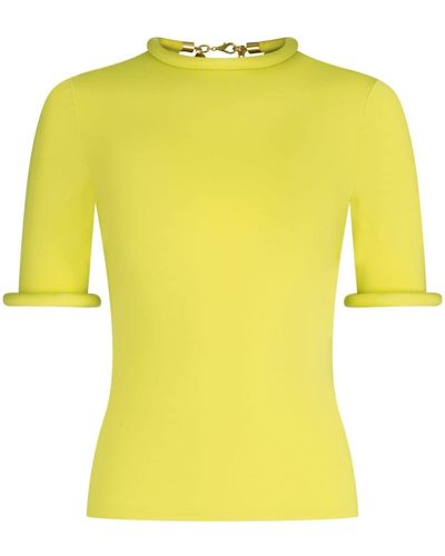 Silvia Tcherassi Venecia Short-sleeve T-shirt - Yellow