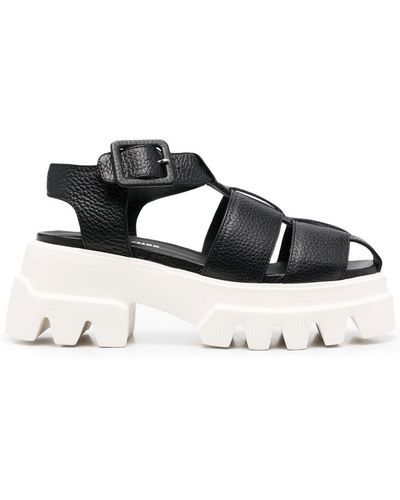 Each x Other Dollaro 75mm Chunky Sandals - Black