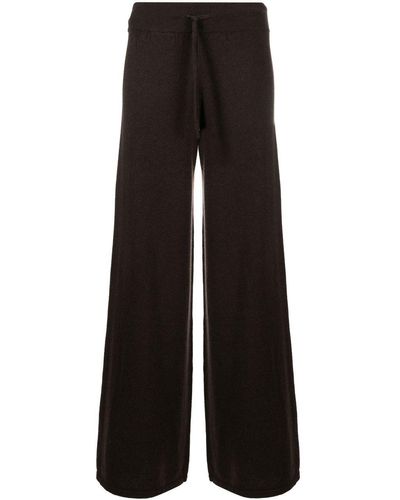 Lisa Yang Sofi Wide-leg Cashmere Pants - Black