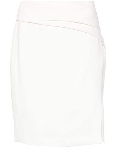 IRO Cassidi Crepe Mini Skirt - White