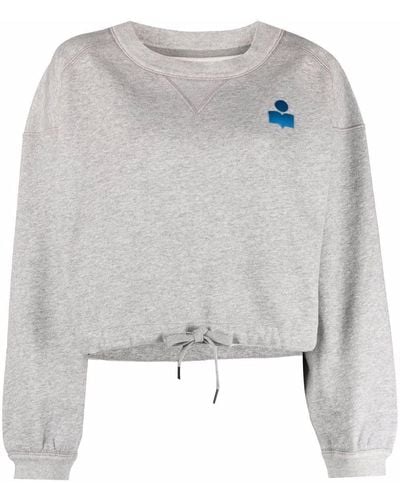 Isabel Marant Cropped Sweater - Grijs