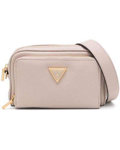Guess USA Cosette Faux-leather Crossbody Bag - Natural