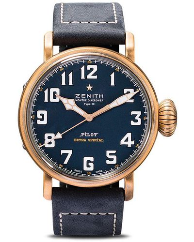 Zenith Pilot Type 20 Extra Special 45mm - Blue