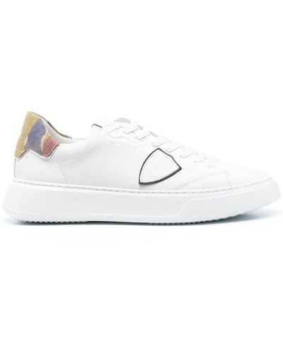 Philippe Model Temple Low-top Sneakers - White