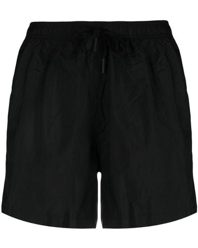 Tagliatore Straight-leg Swim Shorts - Black
