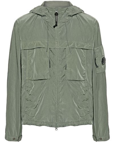 C.P. Company Chrome-r Hoodie Jacket - Green