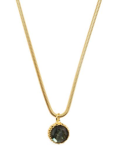 SORU Night Sky Labradorite-pendant Necklace - Metallic