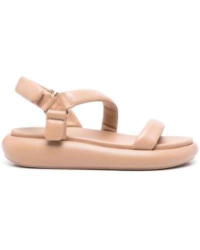 Ash Vanessa 50mm Leather Sandals - Pink