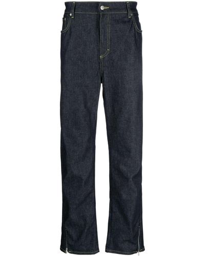 Represent Jeans Met Contrasterende Stiksels - Blauw