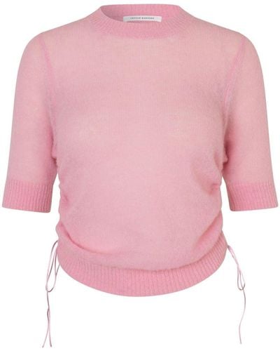Cecilie Bahnsen Videl Drawstring-fastening Sweater - Pink