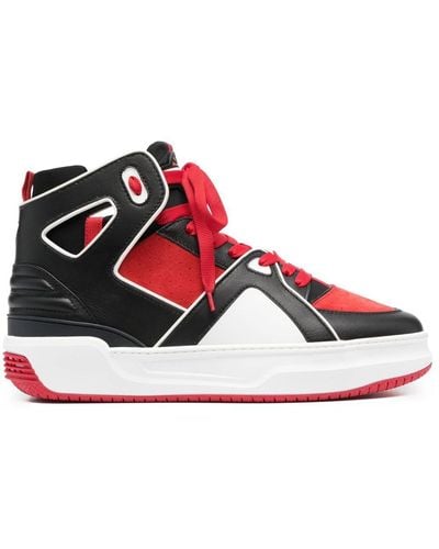 Just Don Basketball Courtside High-Top-Sneakers - Rot