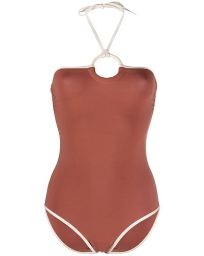 Eres Nora Bustier One-piece Swimsuit - Red