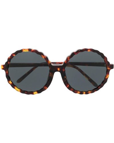 Linda Farrow Nova Lfl 1354 Sunglasses - Blue
