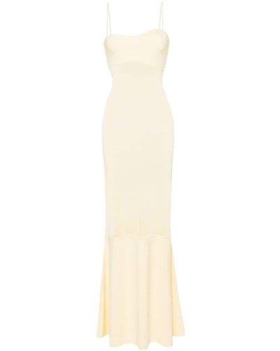 Jacquemus La Robe Fino Long Dress - White
