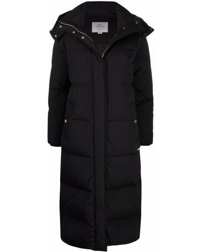 Woolrich Aurora Long Puffer Coat - Black