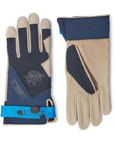 Off-White c/o Virgil Abloh Lunar Shipping Gloves - Blue