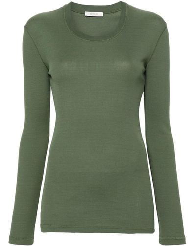 Lemaire Long-Sleeve T-Shirt - Green