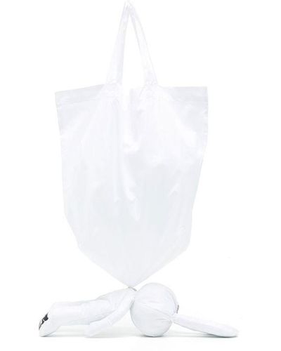 Natasha Zinko Bunny Tote Bag - White