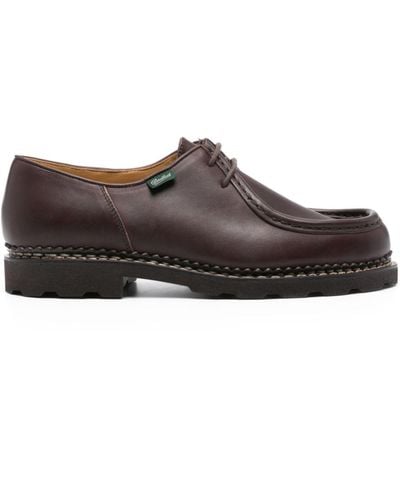 Paraboot Michael Leather Derby Shoes - Brown