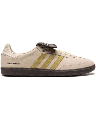 adidas X Wales Bonner Samba "cream/ Yellow" Sneakers - Brown